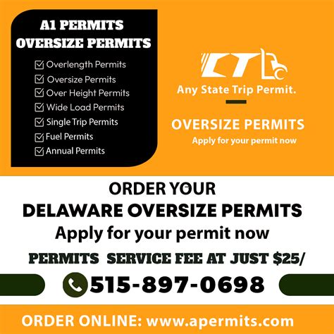 delaware overweight permits online.